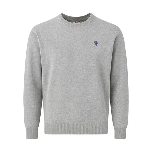 U.S. Polo Assn. Sweter w kolorze szarym ze sklepu Limango Polska w kategorii Swetry męskie - zdjęcie 187638271