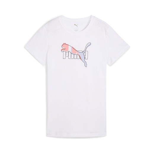 Puma Koszulka w kolorze białym ze sklepu Limango Polska w kategorii Bluzki damskie - zdjęcie 187638674