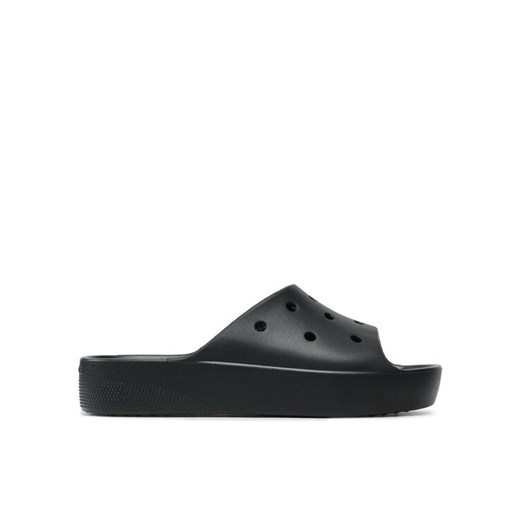 Klapki Crocs Classic Platform Slide 208180 Czarny ze sklepu eobuwie.pl w kategorii Klapki damskie - zdjęcie 187638840