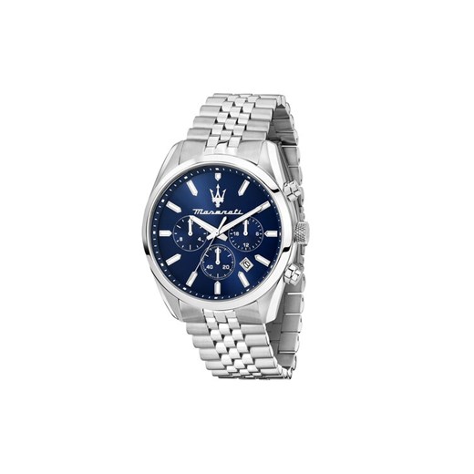 Zegarek Maserati Attrazione R8853151025 Srebrny ze sklepu eobuwie.pl w kategorii Zegarki - zdjęcie 187638843