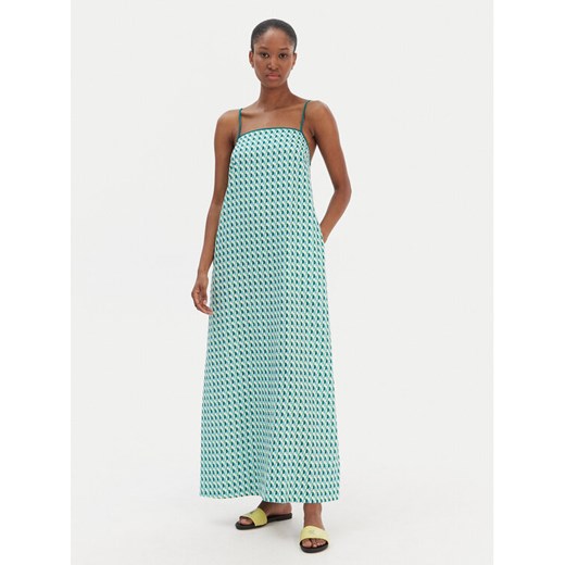 Seafolly Sukienka letnia Sorrento 55657-DR Zielony Regular Fit ze sklepu MODIVO w kategorii Sukienki - zdjęcie 187638971