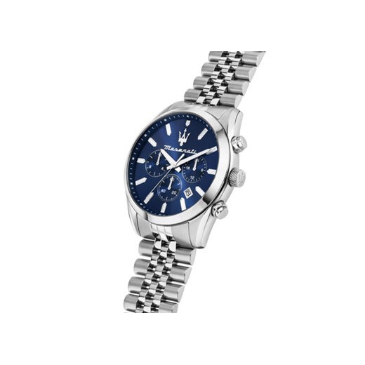 Maserati Zegarek Attrazione R8853151025 Srebrny Maserati OS MODIVO