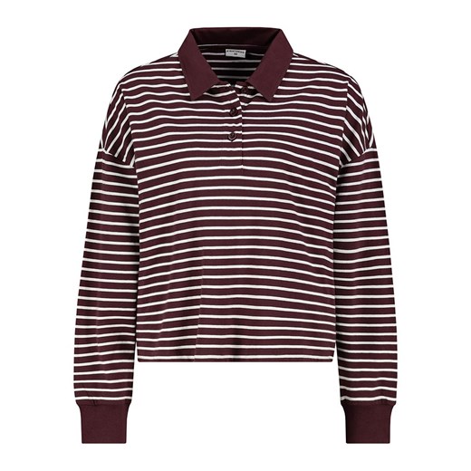 Eight2Nine Koszulka polo w kolorze bordowo-białym ze sklepu Limango Polska w kategorii Bluzki damskie - zdjęcie 187639632