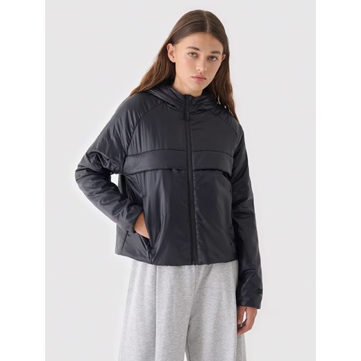 4F Kurtka puchowa w kolorze czarnym L Limango Polska wyprzedaż