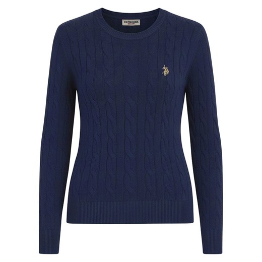 U.S. Polo Assn. Sweter w kolorze granatowym ze sklepu Limango Polska w kategorii Swetry damskie - zdjęcie 187639864