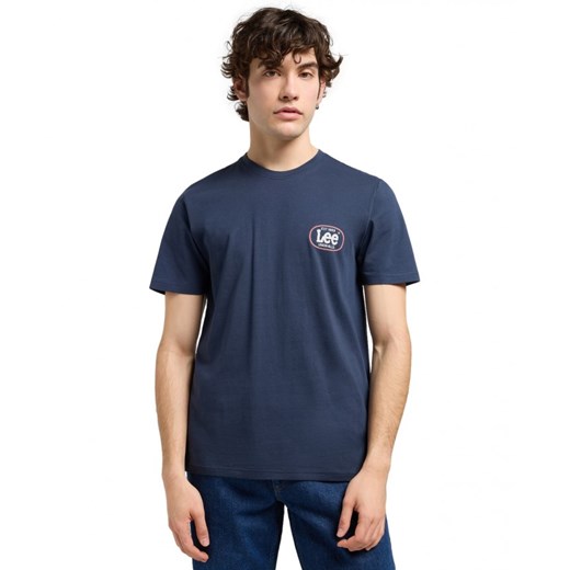MESKA KOSZULKA LEE REGULAR SMALL LOGO TEE MOOD INDIGO 112370439 Lee S YouNeedit.pl