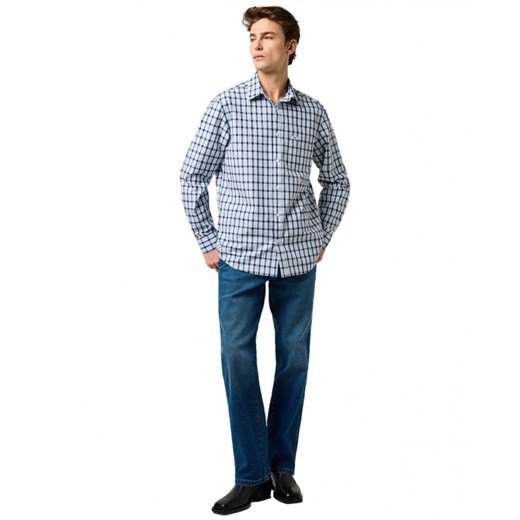 MESKA KOSZULA WRANGLER 1 PKT SHIRT CERULEAN 112371552 ze sklepu YouNeedit.pl w kategorii Koszule męskie - zdjęcie 187640792