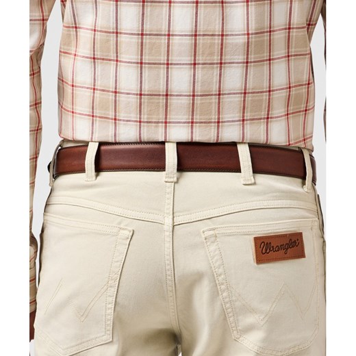 MESKI PASEK WRANGLER BOMBATO BELT BROWN 112365271 Wrangler 100 YouNeedit.pl