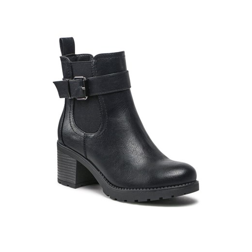 Botki Clara Barson WS2265-07 Czarny ze sklepu eobuwie.pl w kategorii Botki - zdjęcie 187641584