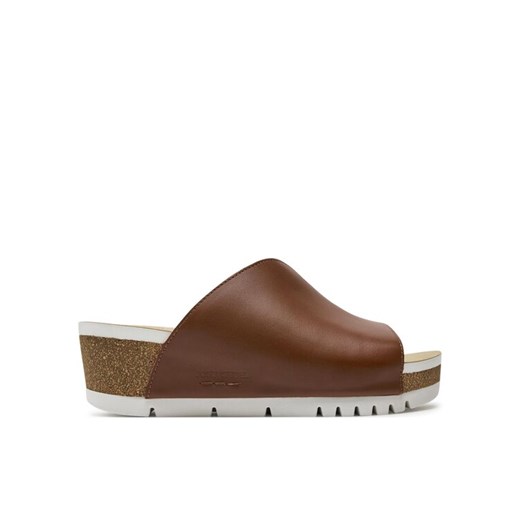 Klapki Josef Seibel Quinn 01 83501 Brązowy ze sklepu eobuwie.pl w kategorii Klapki damskie - zdjęcie 187641590