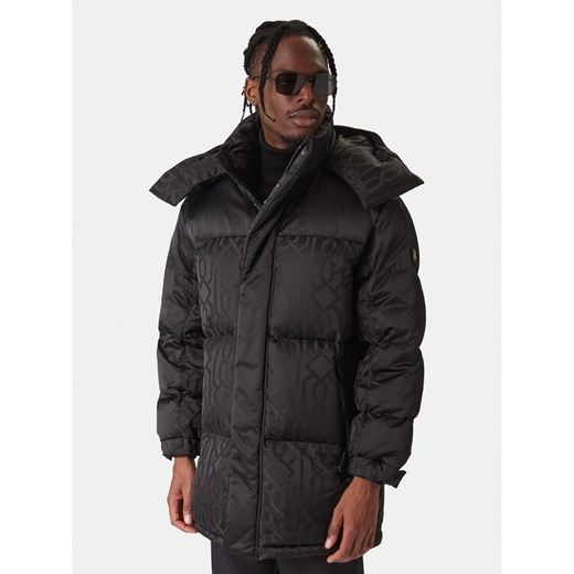 HUGO Kurtka puchowa Melmus 2541 50549098 Czarny Regular Fit ze sklepu MODIVO w kategorii Kurtki męskie - zdjęcie 187641742