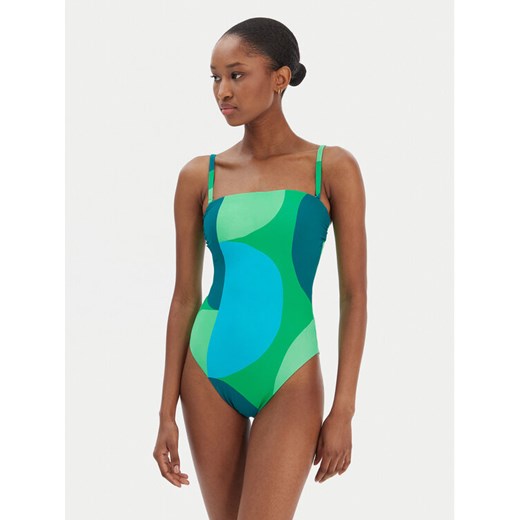 Seafolly Strój kąpielowy Sorrento 11117DD277 Zielony ze sklepu MODIVO w kategorii Stroje kąpielowe - zdjęcie 187641744