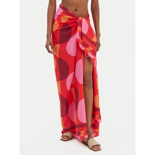 Seafolly Pareo Sorrento 55572-SG Pomarańczowy ze sklepu MODIVO w kategorii Odzież plażowa - zdjęcie 187641761