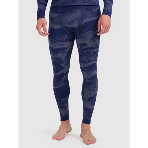 Męska bielizna termoaktywna (dół) 4F 4FWAW25USEAM228 - granatowa XXL/3XL Sportstylestory.com