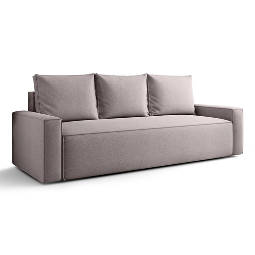 Szara tapicerowana sofa z pojemnikiem G3-C05 ze sklepu Edinos.pl w kategorii Sofy i kanapy - zdjęcie 187643031