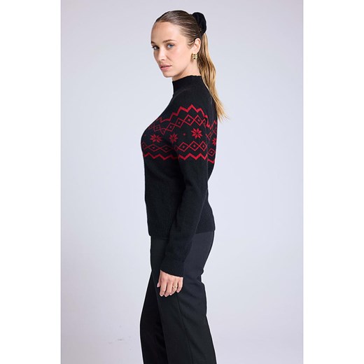 Maison Héritage Cashmere Kaszmirowy sweter w kolorze czarnym Maison Héritage Cashmere M wyprzedaż Limango Polska