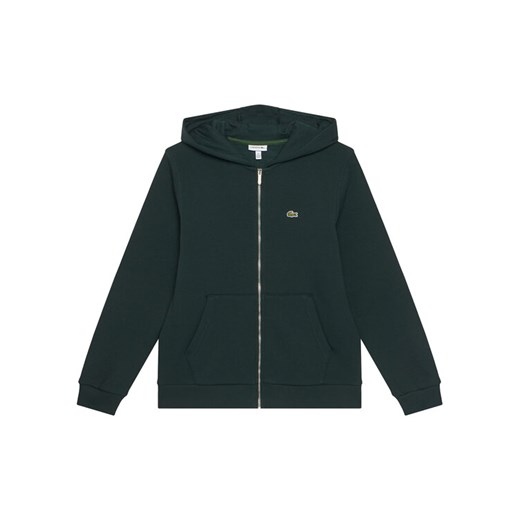 Lacoste Bluza SJ9723 Zielony Regular Fit ze sklepu MODIVO w kategorii Bluzy chłopięce - zdjęcie 187643271