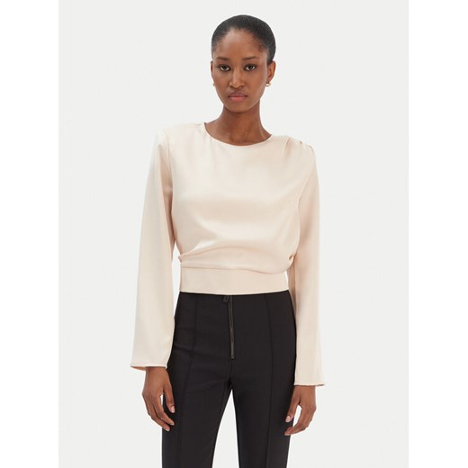 Rinascimento Bluzka CFC0126404003 Beżowy Regular Fit ze sklepu MODIVO w kategorii Bluzki damskie - zdjęcie 187643303