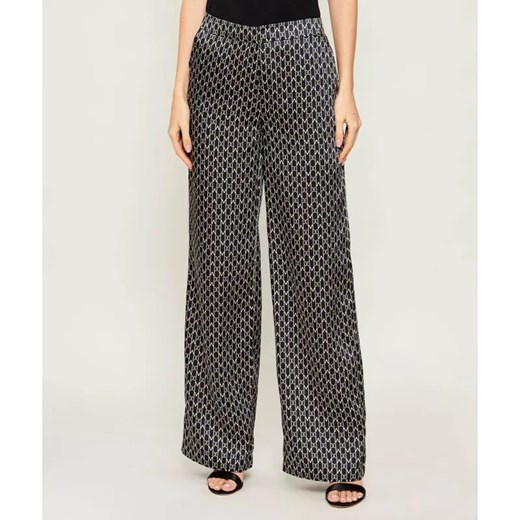 Marciano Guess Satynowe spodnie ELIDA | Regular Fit ze sklepu Gomez Fashion Store w kategorii Spodnie damskie - zdjęcie 187644532