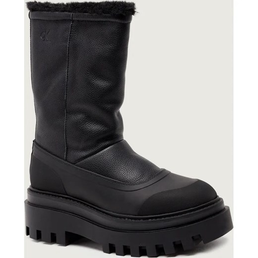 Calvin Klein Jeans Śniegowce CHELSEA | skóra ze sklepu Gomez Fashion Store w kategorii Śniegowce damskie - zdjęcie 187644541
