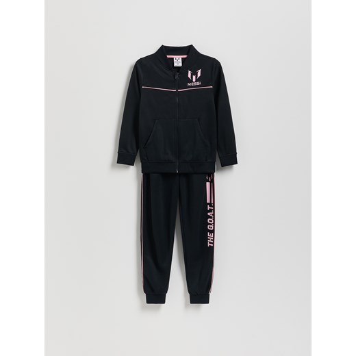 Reserved - Komplet Messi - czarny ze sklepu Reserved w kategorii Spodnie chłopięce - zdjęcie 187645050