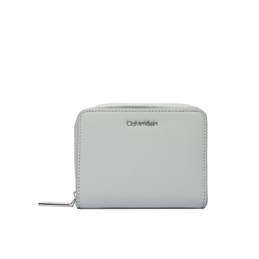 Portfel Calvin Klein Ck Must K60K611937 Szary ze sklepu eobuwie.pl w kategorii Portfele damskie - zdjęcie 187646163