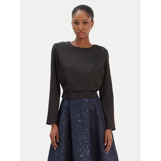 Rinascimento Bluzka CFC0126404003 Czarny Regular Fit ze sklepu MODIVO w kategorii Bluzki damskie - zdjęcie 187646401