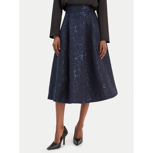 Rinascimento Spódnica trapezowa CFC0126542003 Granatowy Regular Fit ze sklepu MODIVO w kategorii Spódnice - zdjęcie 187646433