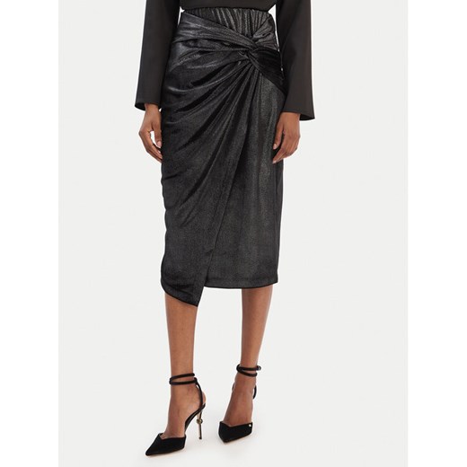 Rinascimento Spódnica midi CFC0126525003 Czarny Slim Fit ze sklepu MODIVO w kategorii Spódnice - zdjęcie 187646451