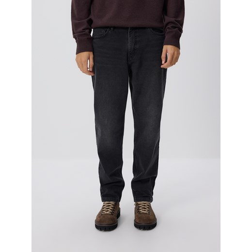 Reserved - Jeansy straight fit - szary ze sklepu Reserved w kategorii Jeansy męskie - zdjęcie 187647411