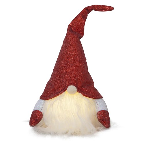 STAR Trading Dekoracyjna figurka LED &quot;Joylight&quot; w kolorze czerwonym - 12 x 28 cm ze sklepu Limango Polska w kategorii Oświetlenie - zdjęcie 187647503