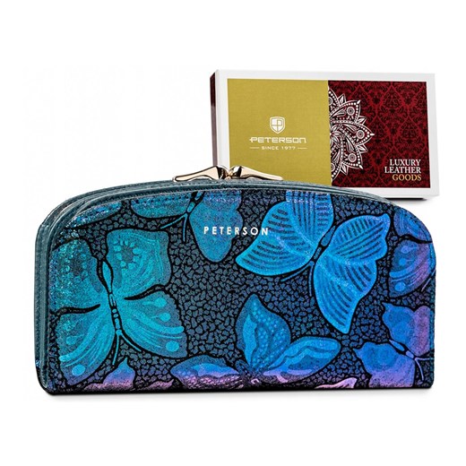 Portfel damski skórzany skóra naturalna Peterson ze sklepu lenaodniemowlakadoszkolniaka.pl w kategorii Portfele damskie - zdjęcie 187647754