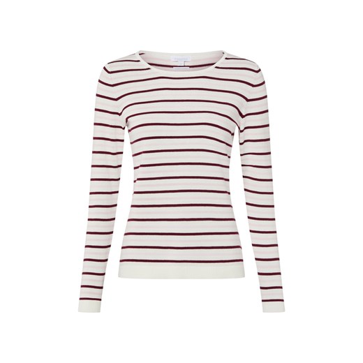 brookshire Sweter damski z dzianiny Kobiety Bawełna écru w paski XL vangraaf