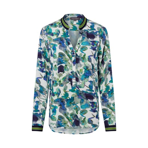 Franco Callegari Bluzka damska tunika Kobiety wiskoza turkusowy wzorzysty ze sklepu vangraaf w kategorii Bluzki damskie - zdjęcie 187647972