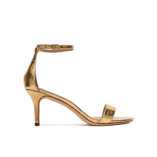 Sandały LAUREN RALPH LAUREN Allie 802P04400001 Złoty ze sklepu eobuwie.pl w kategorii Sandały damskie - zdjęcie 187648370