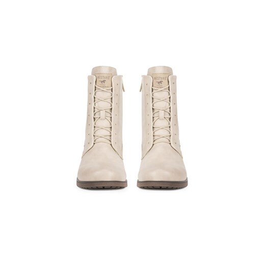 Trzewiki Mustang 1229-522 BIG Biały Mustang 43 eobuwie.pl