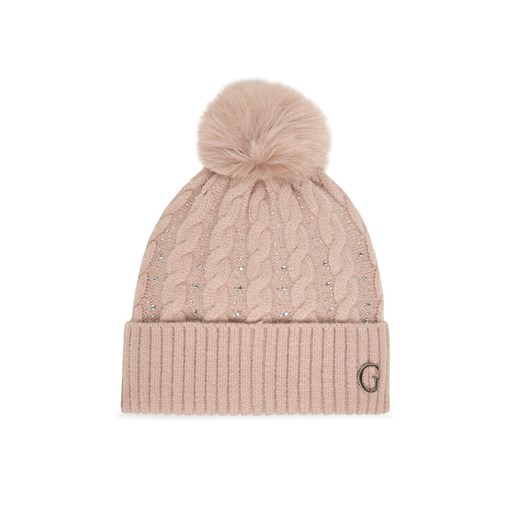 Guess Kapelusz 179113 Różowy ze sklepu MODIVO w kategorii Czapki zimowe damskie - zdjęcie 187648851