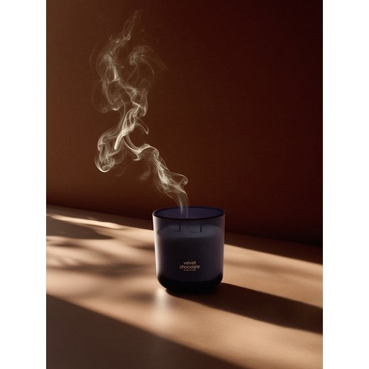 Mohito - Świeca zapachowa Velvet Chocolate - bezbarwny ze sklepu Mohito w kategorii Świece i dyfuzory - zdjęcie 187649520