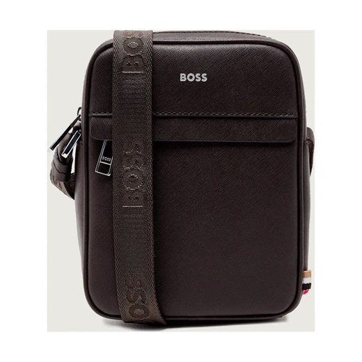 BOSS BLACK Skórzana reporterka Zair_NS ze sklepu Gomez Fashion Store w kategorii Torby męskie - zdjęcie 187650573