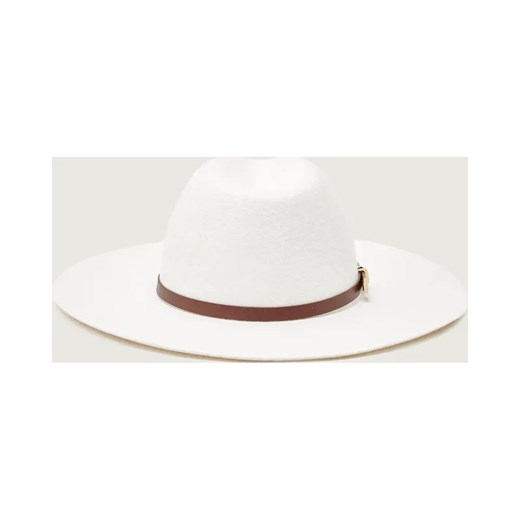Marc Cain Wełniany kapelusz | z dodatkiem skóry ze sklepu Gomez Fashion Store w kategorii Kapelusze damskie - zdjęcie 187650622
