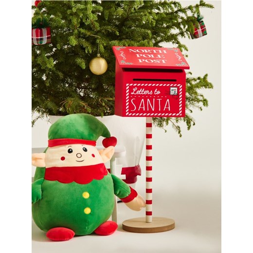 Sinsay - Skrzynka na listy do Świętego Mikołaja - czerwony ze sklepu Sinsay w kategorii Dekoracje bożonarodzeniowe - zdjęcie 187652300