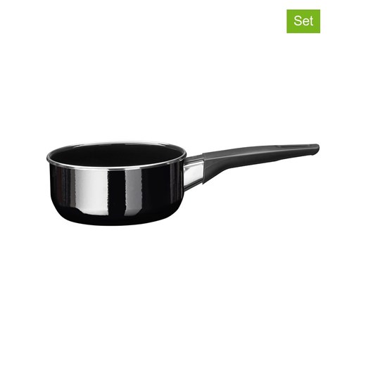 Silit Rondel &quot;Modern Line&quot; w kolorze czarnym - Ø 16 cm ze sklepu Limango Polska w kategorii Garnki - zdjęcie 187652310