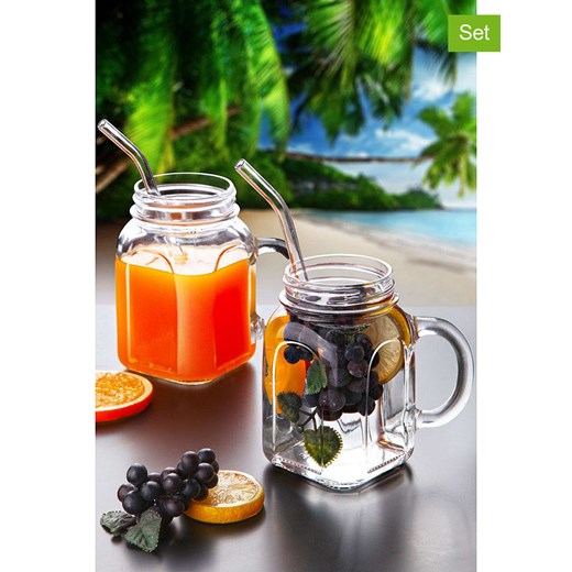 Violeta Home Szklanki (2 szt.) - 450 ml ze sklepu Limango Polska w kategorii Naczynia - zdjęcie 187652532