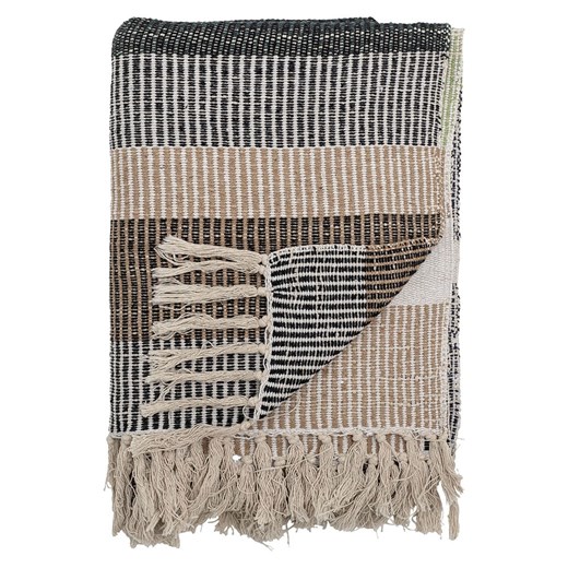 Bloomingville Koc &quot;Isnel&quot; w kolorze beżowo-brązowym - 160 x 130 cm ze sklepu Limango Polska w kategorii Tekstylia - zdjęcie 187652810