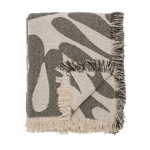 Bloomingville Koc &quot;Alk&quot; w kolorze beżowo-zielonym - 160 x 130 cm ze sklepu Limango Polska w kategorii Tekstylia - zdjęcie 187652814