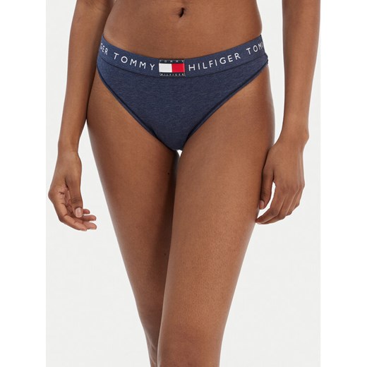Tommy Hilfiger Stringi UW0UW06039 Granatowy ze sklepu MODIVO w kategorii Majtki damskie - zdjęcie 187653110