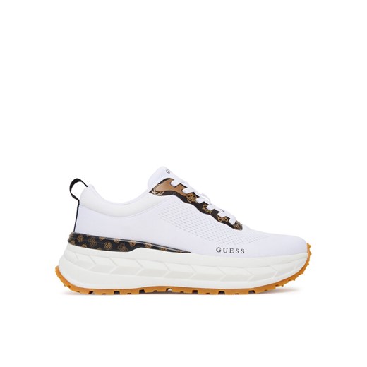 Guess Sneakersy FLTRT2 FAB12 Biały ze sklepu MODIVO w kategorii Buty sportowe damskie - zdjęcie 187653193