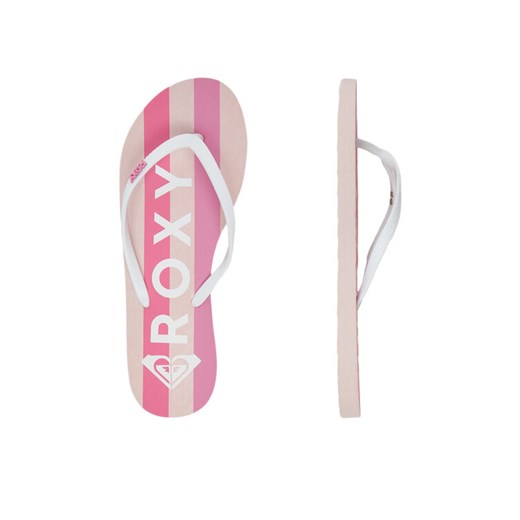 Roxy Japonki 839452A Biały ze sklepu MODIVO w kategorii Klapki damskie - zdjęcie 187653251