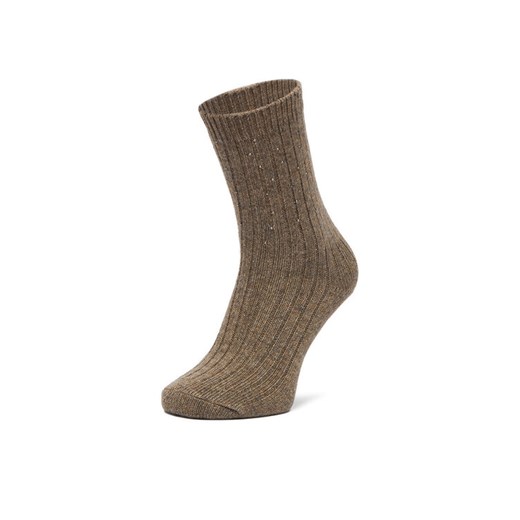 Nine West Skarpety długie CEO_LA_NW_17636_W_AW25 (1-PACK) Brązowy ze sklepu MODIVO w kategorii Skarpetki damskie - zdjęcie 187653293