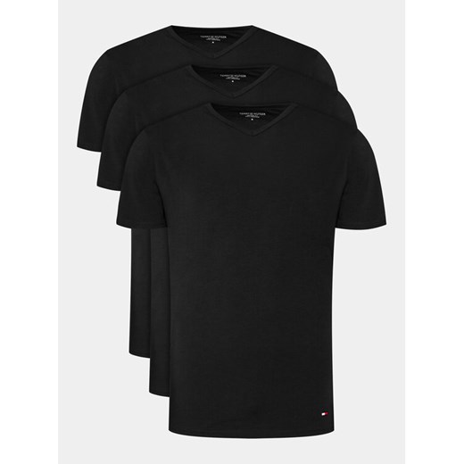 Tommy Hilfiger Komplet t-shirtów UM0UM03137 Czarny Regular Fit ze sklepu MODIVO w kategorii T-shirty męskie - zdjęcie 187653364